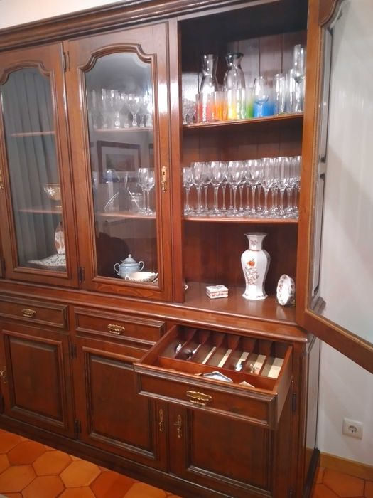 Móveis de sala jantar madeira maciça