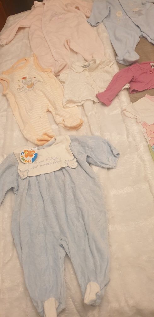 37 pecas de roupa para bebé dos 0 aos 18m