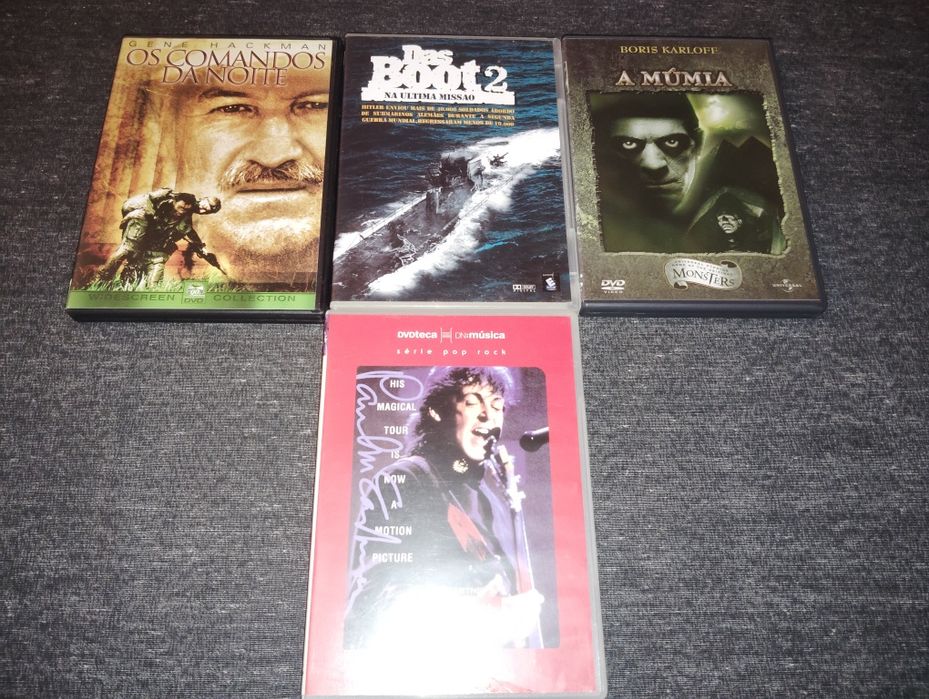 Diversos DVDs Usados