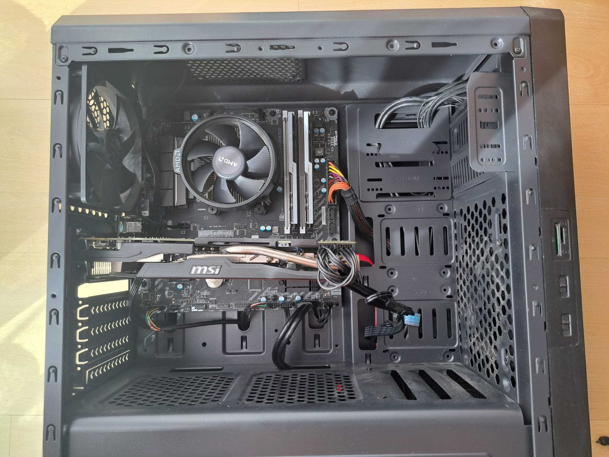 Desktop Ryzen 1600 - MSI 270X - SSD 120GB