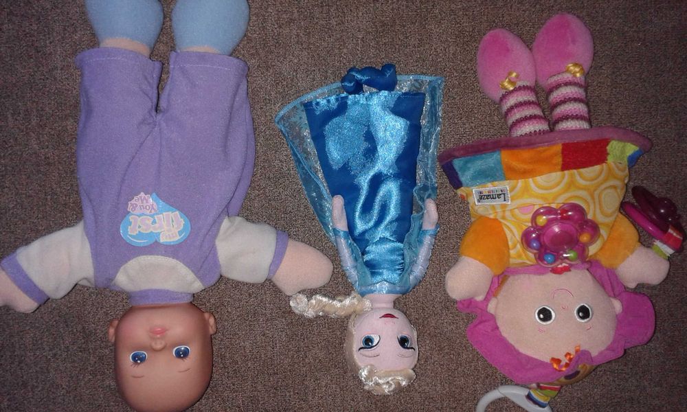 Lalka bobas przytulanka szmacianka Elsa Kraina Lodu zabawki dziewczynk