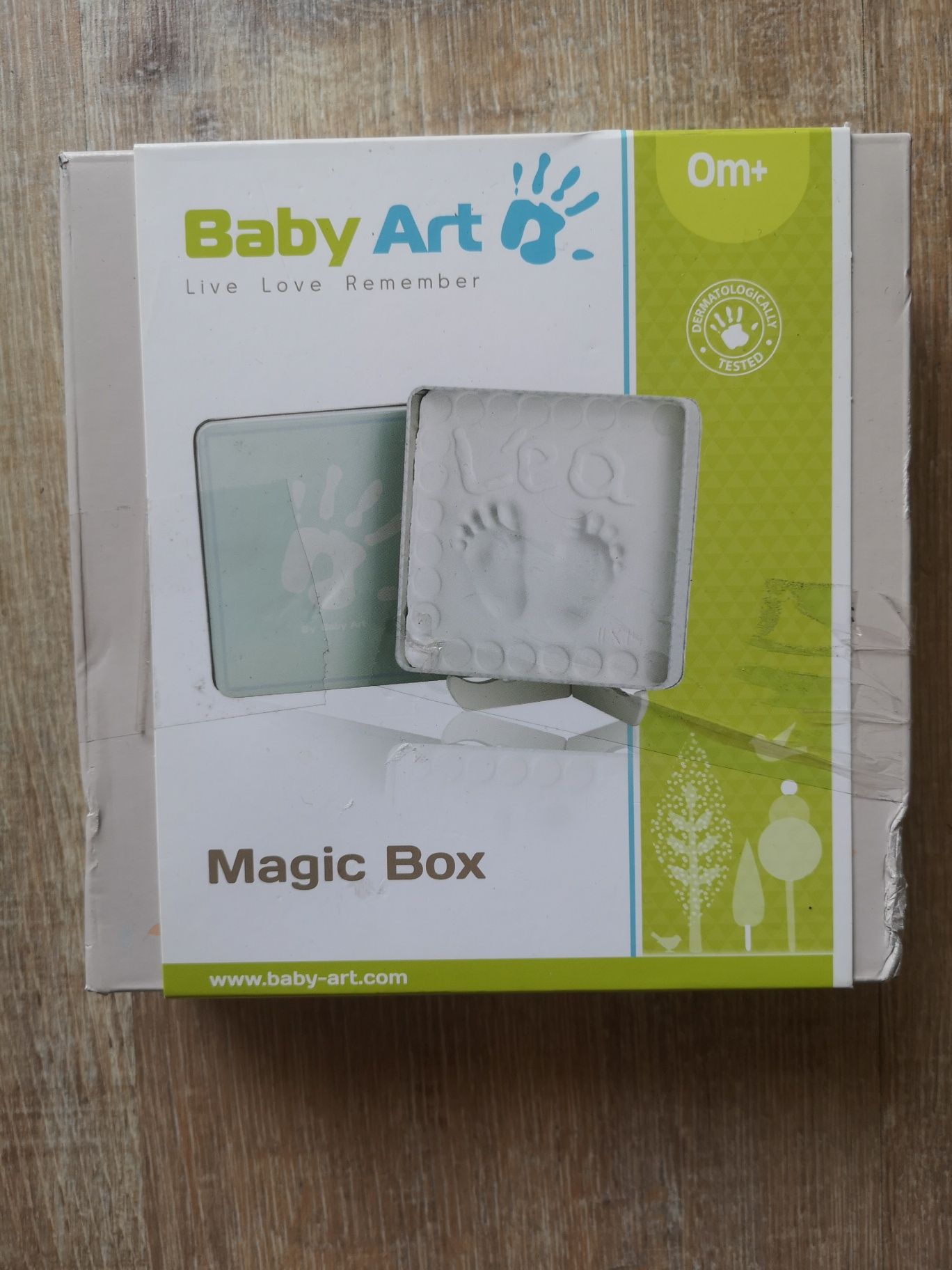 Baby art odcisk dłoni stopy pamiątka noworodek pępkowe