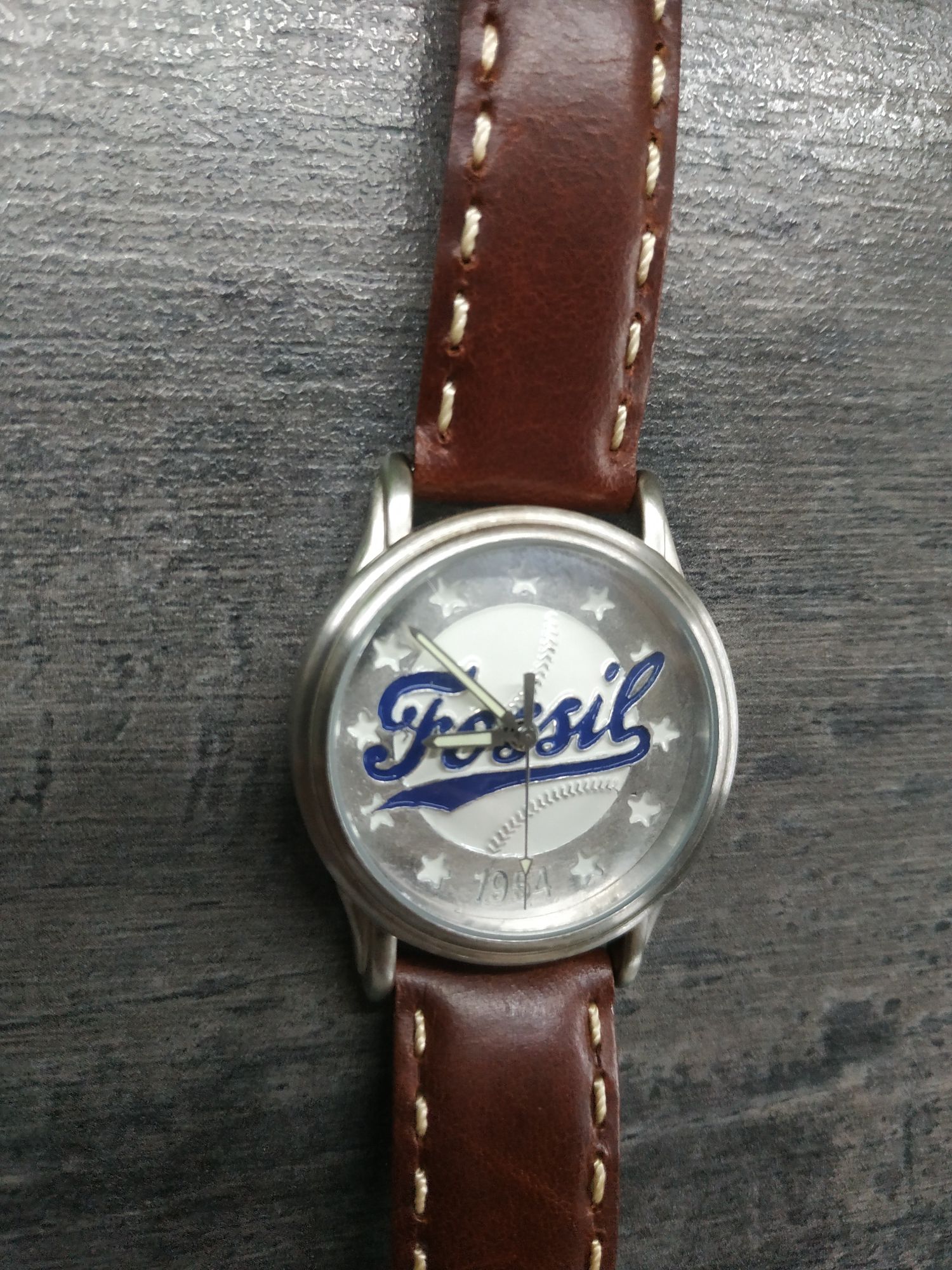 Редкие Fossil Baseball 1954