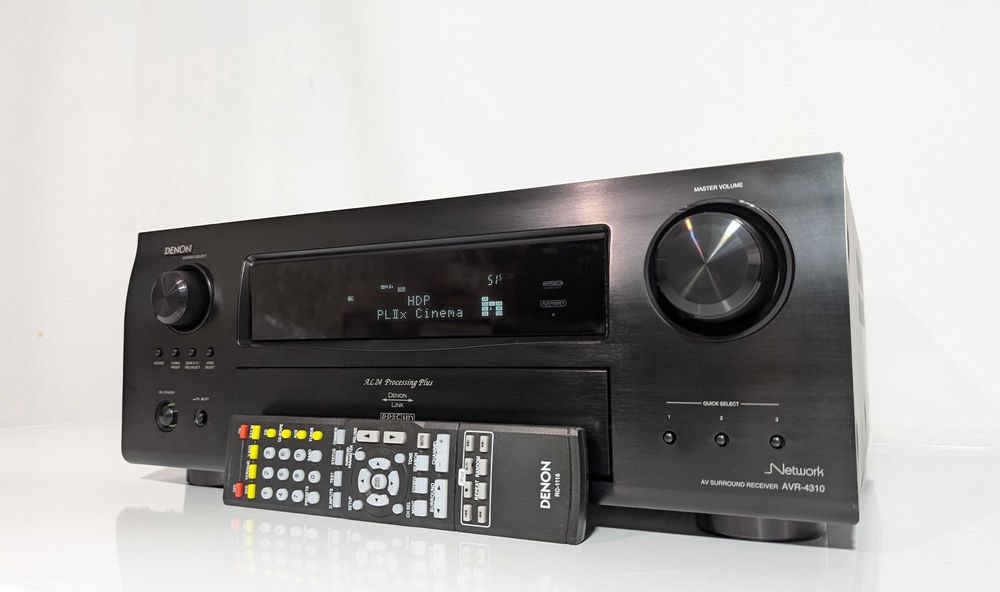 7.1 Ресивер Denon AVR-4310, має 170 Вт/канал/HDMI/USB/ARC/ЦАП/Dolby