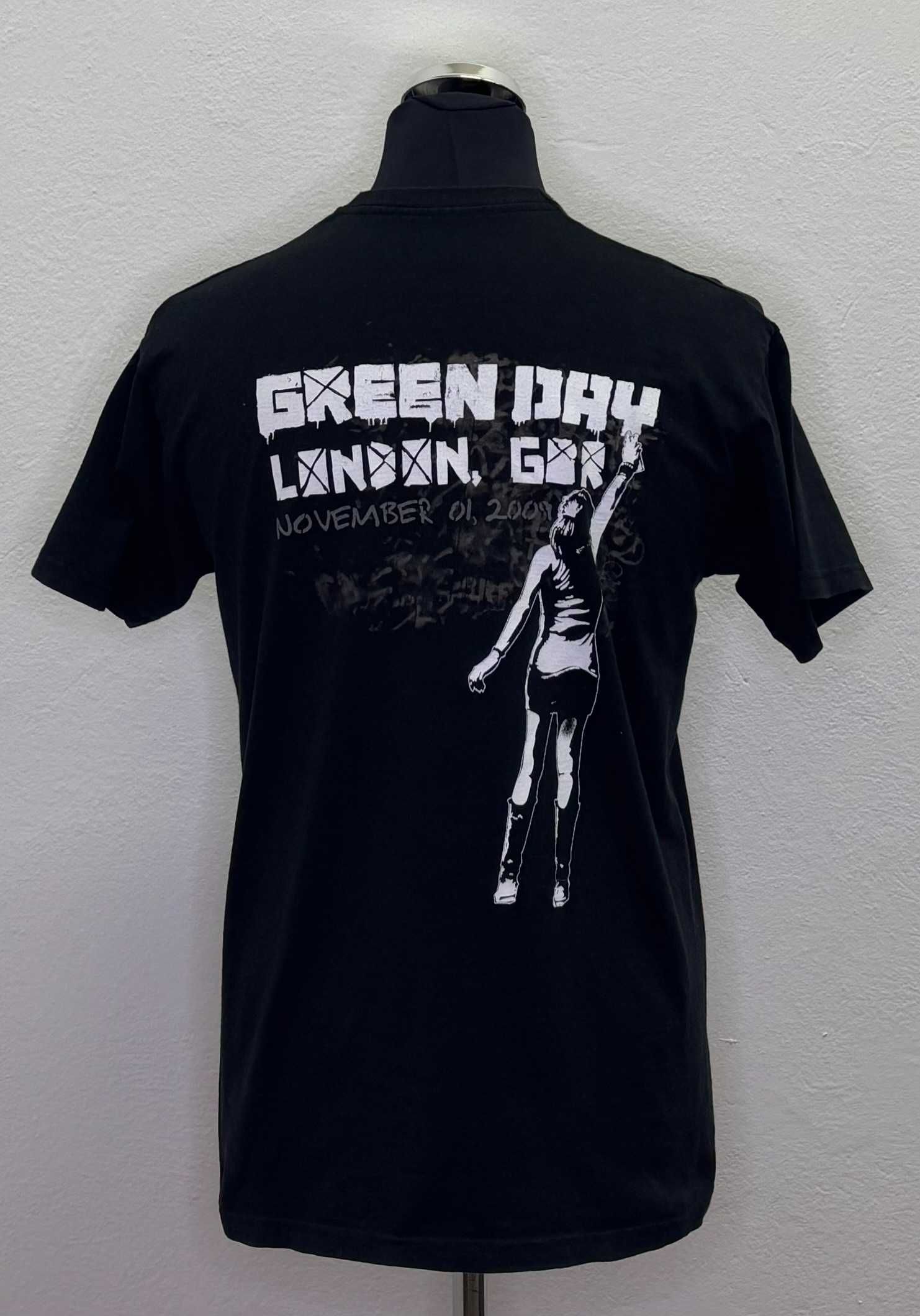 T-Shirt Green Day 2009 Fruit of the loom roz. M