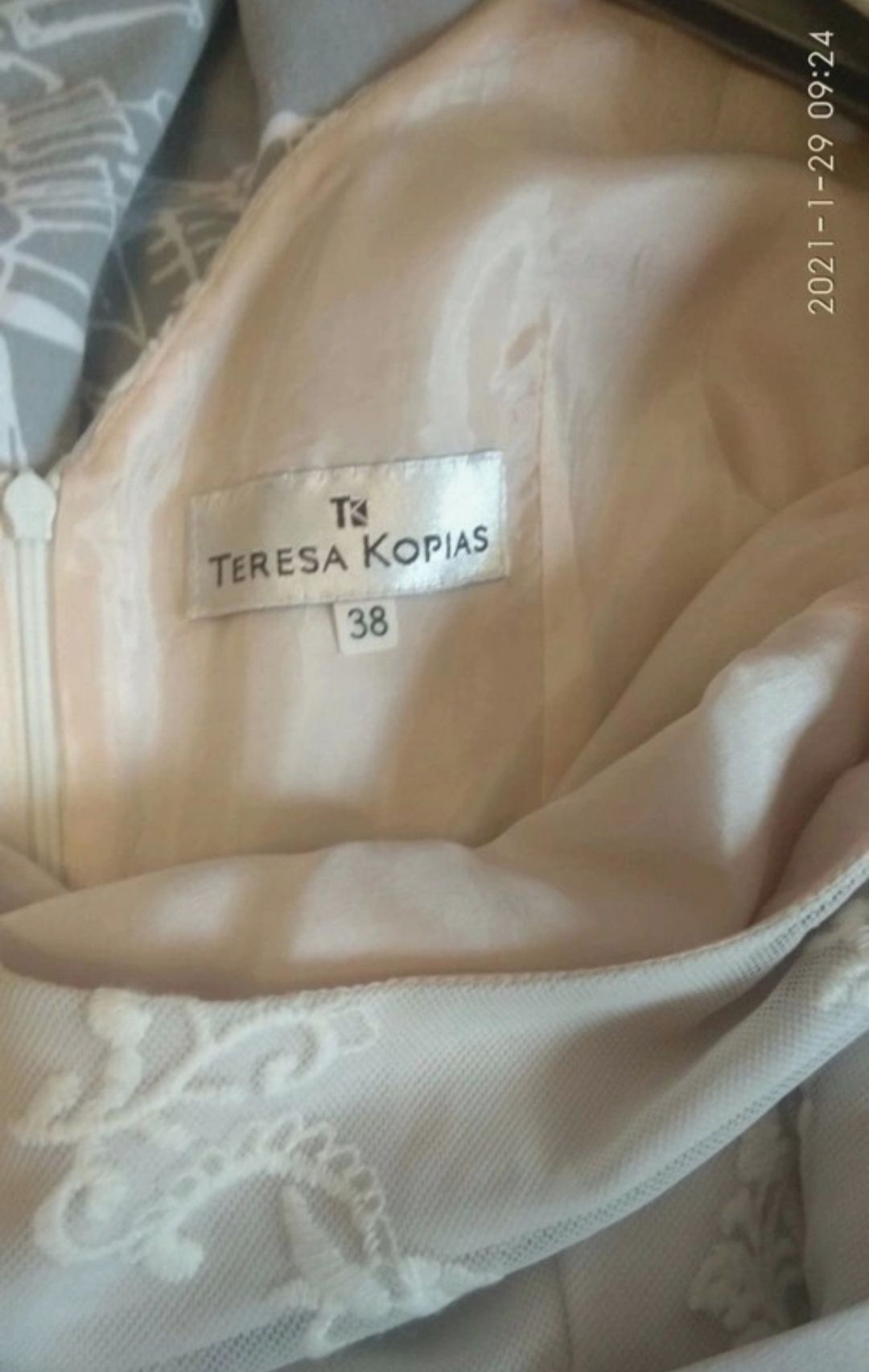 Elegancka sukienka Teresa Kopias rozmiar 38