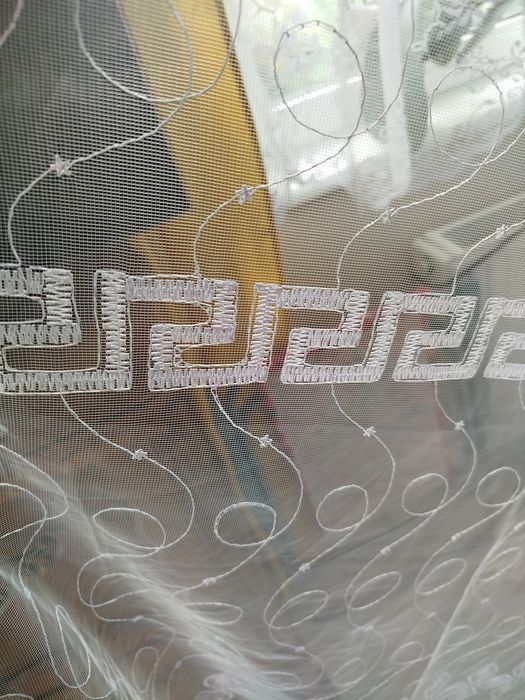 . 5  metrów,20 cm..Nowa Firanka/kupon , wzór grecki