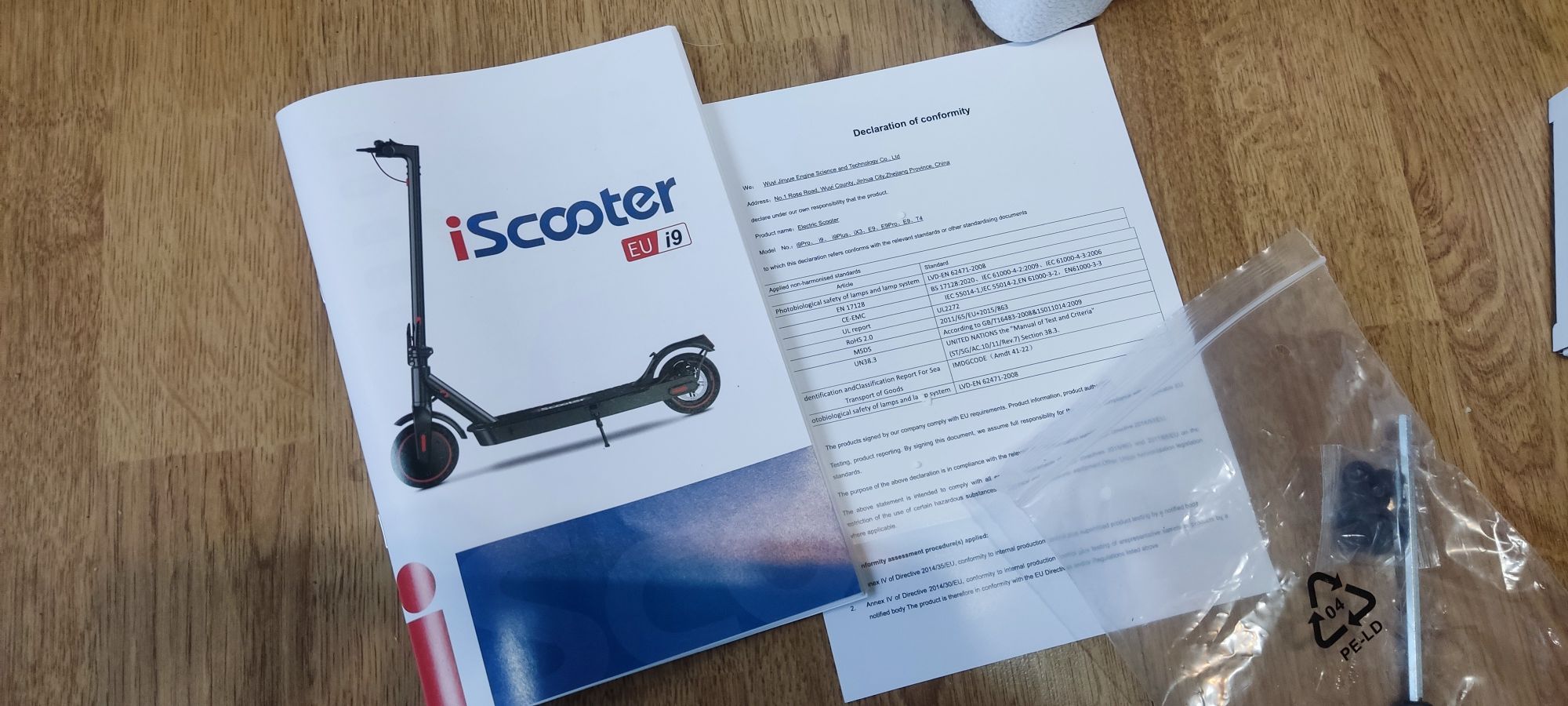 Hulajnoga elektryczna iscooter i9 Nowa nie używana.Wysylka.