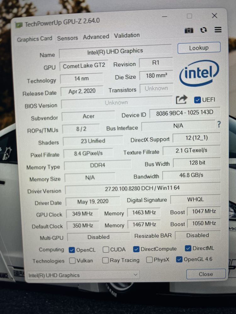 Laptop gamingowy Acer Nitro 5