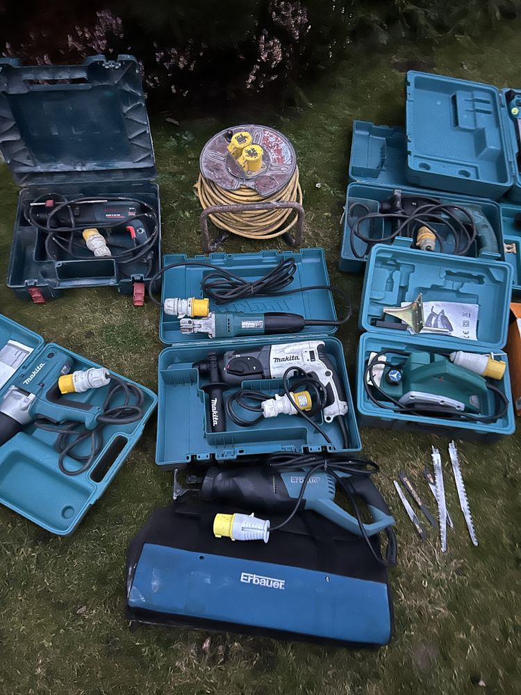 Zestaw Narzędzi 110V - Bosch, Makita, Erbauer