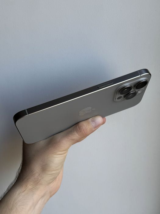 iPhone 15 Pro Max 256 Gb Natural Titanium Neverlock АКБ 94% Физ Сим