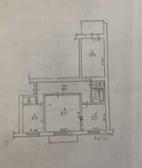 Продам 3-х кімнатну квартиру