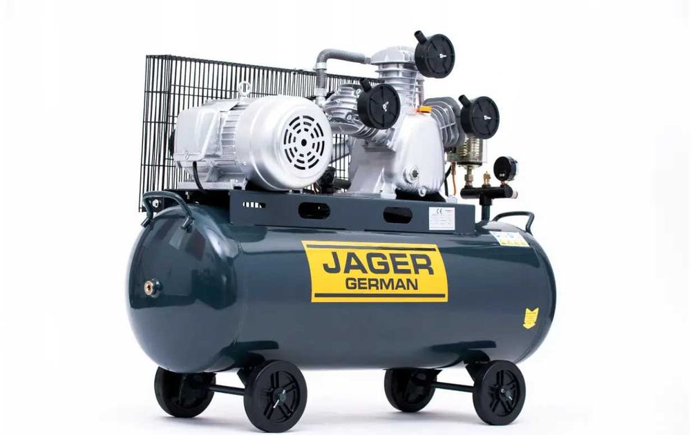 Компресор повітряний Jager 100л 3кВт 10атм 540л/хв компрессор