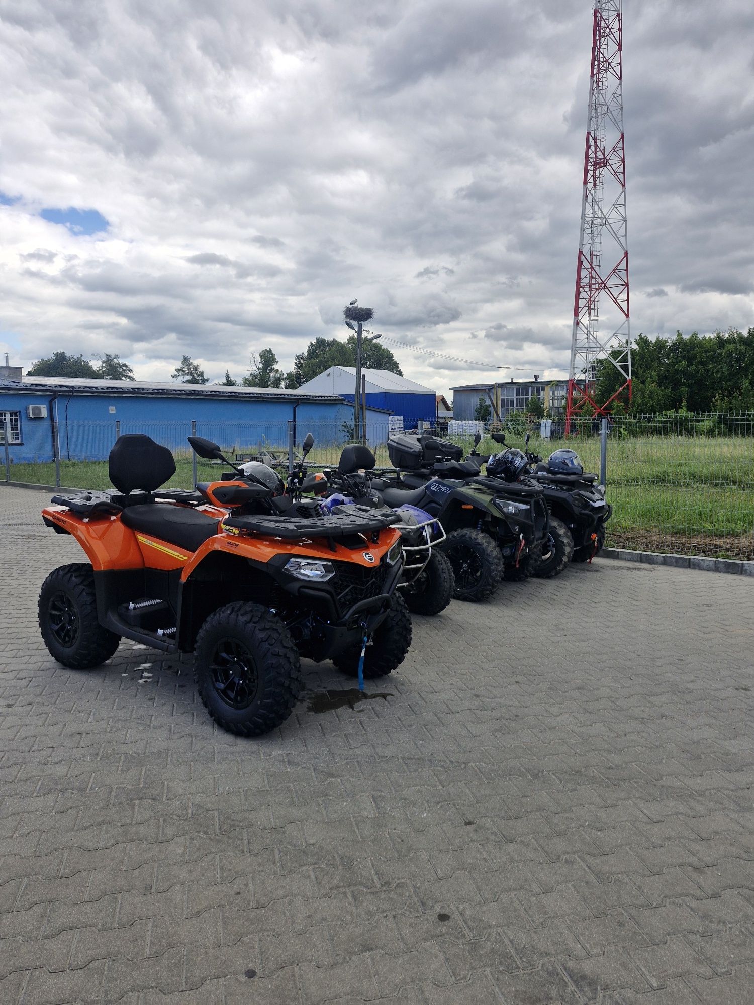 wypożyczalnia wynajem quadów KAT B CF MOTO 520 dowóz