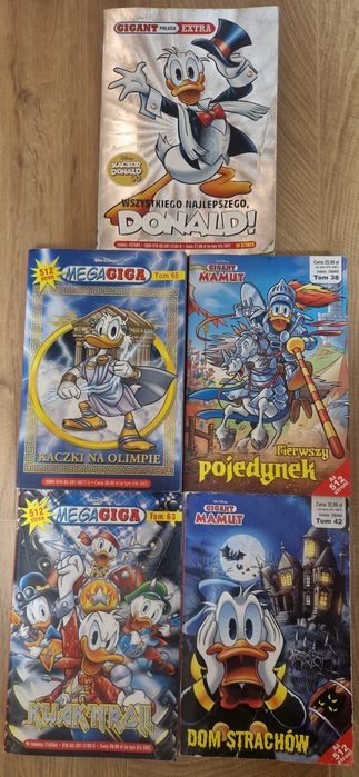 Komiks Kaczor Donald zestaw