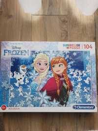 Puzzle Nowe Kraina Lodu 6+