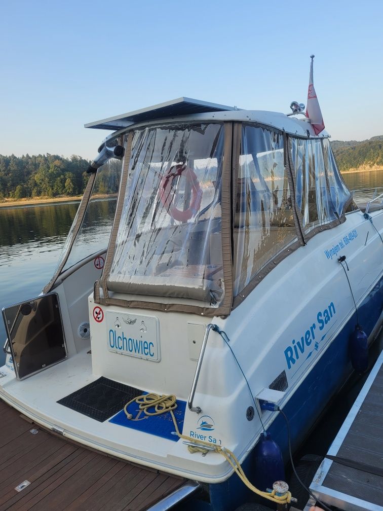 Jacht solina bieszczady wynajem "Basior"
