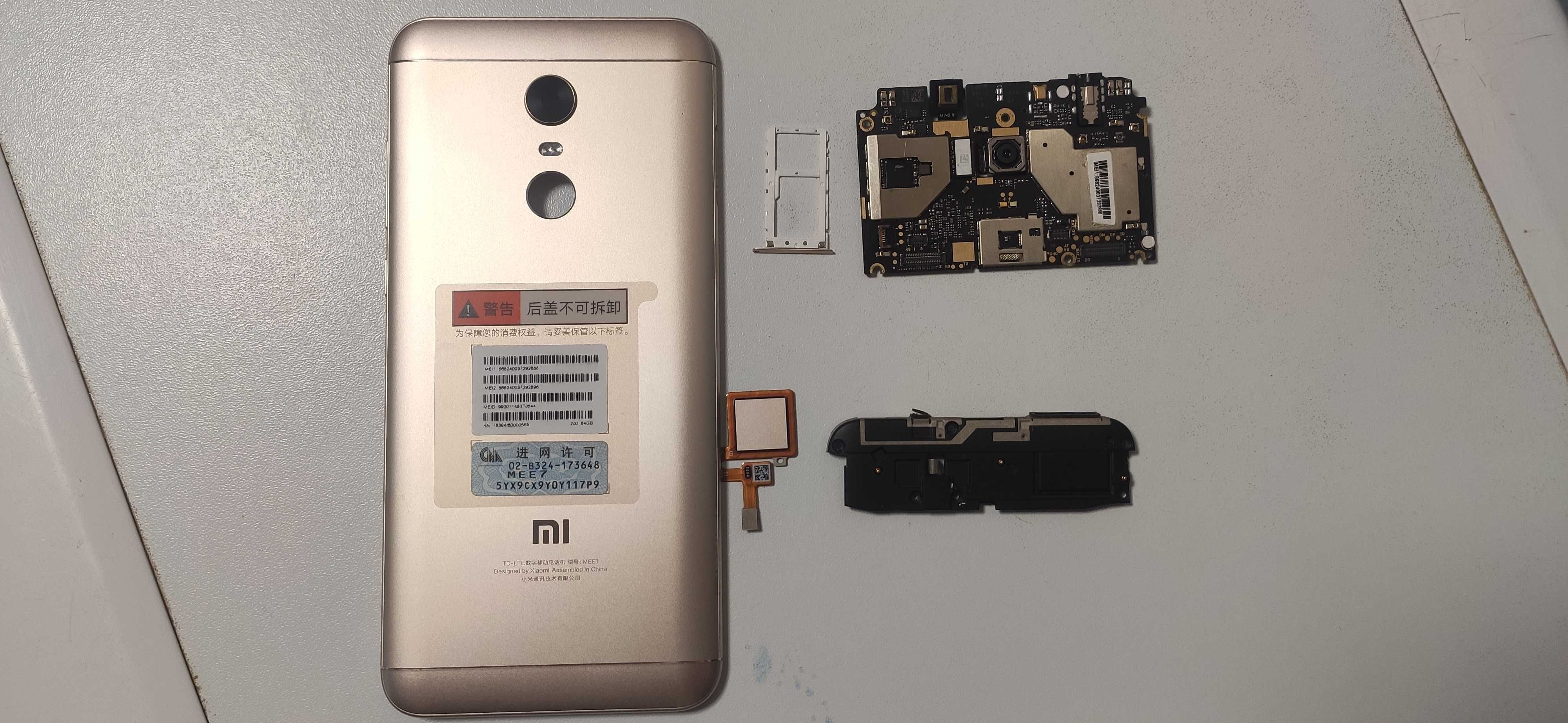 Запчасти Xiaomi Redmi 5 Plus (5+)  3/32GB  4/64GB