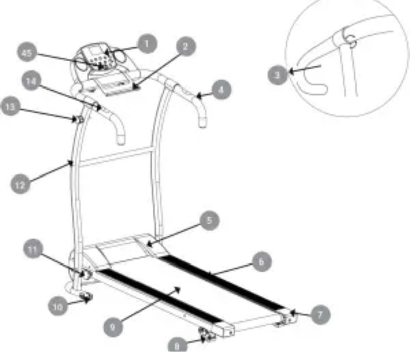 Бігова доріжка BluMill з підтримкою Bluetooth