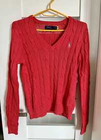 Sweter z dekoldem v, Ralph Lauren