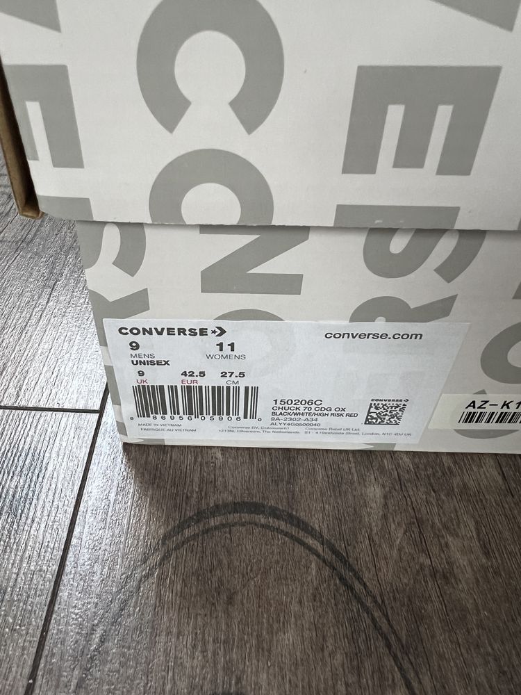 Converse CDG comme des garcons