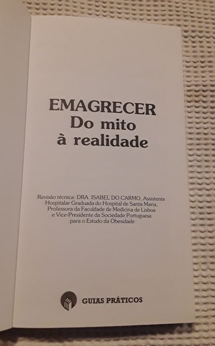 Livro: Emagrecer, do mito à realidade (Deco Proteste)