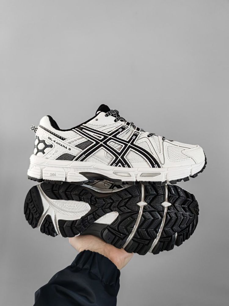 Кросівки Asics Gel Kahana 8 Black/White | Кроси Асікс | Чоловіче взу