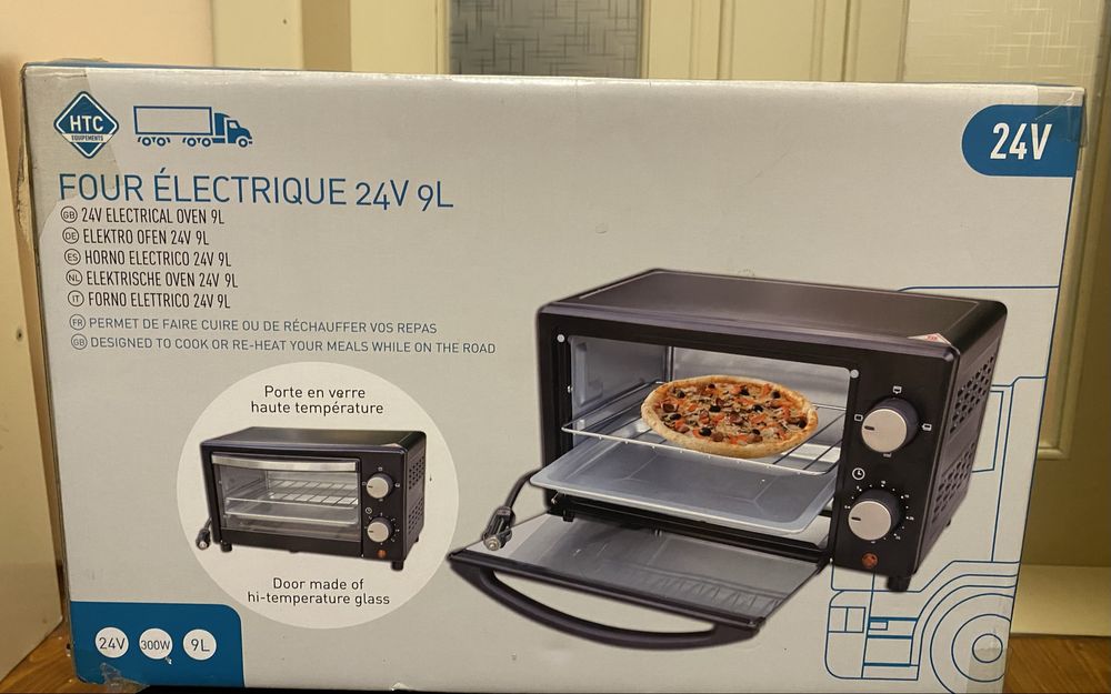 Електрична піч HTC 24V, 9 літрів (для автомобіля)