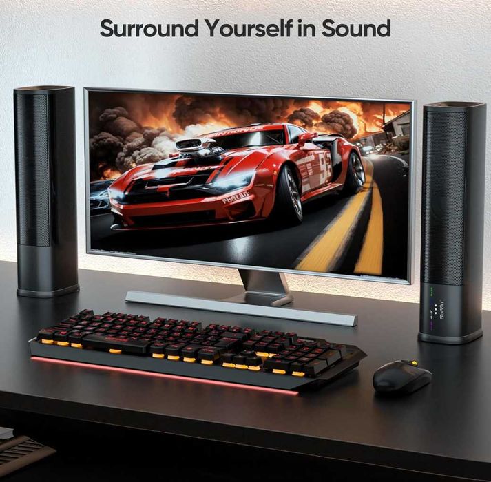 Sound Bar do telewizora smart tv 20" soundbar optycznym/AUX/HDMI/bt