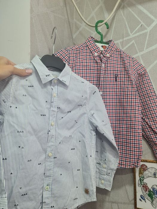 Рубашки на мальчика Zara next