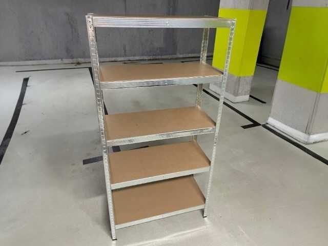 Regał magazynowy garażowy do piwnicy NOWY 875kg 5 poziomów 180x90x40cm