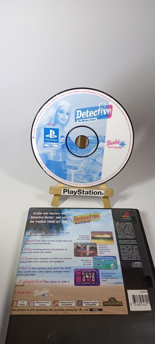 Detective Barbie The Mystery Cruise Ps1 Psx PsOne PlayStation1