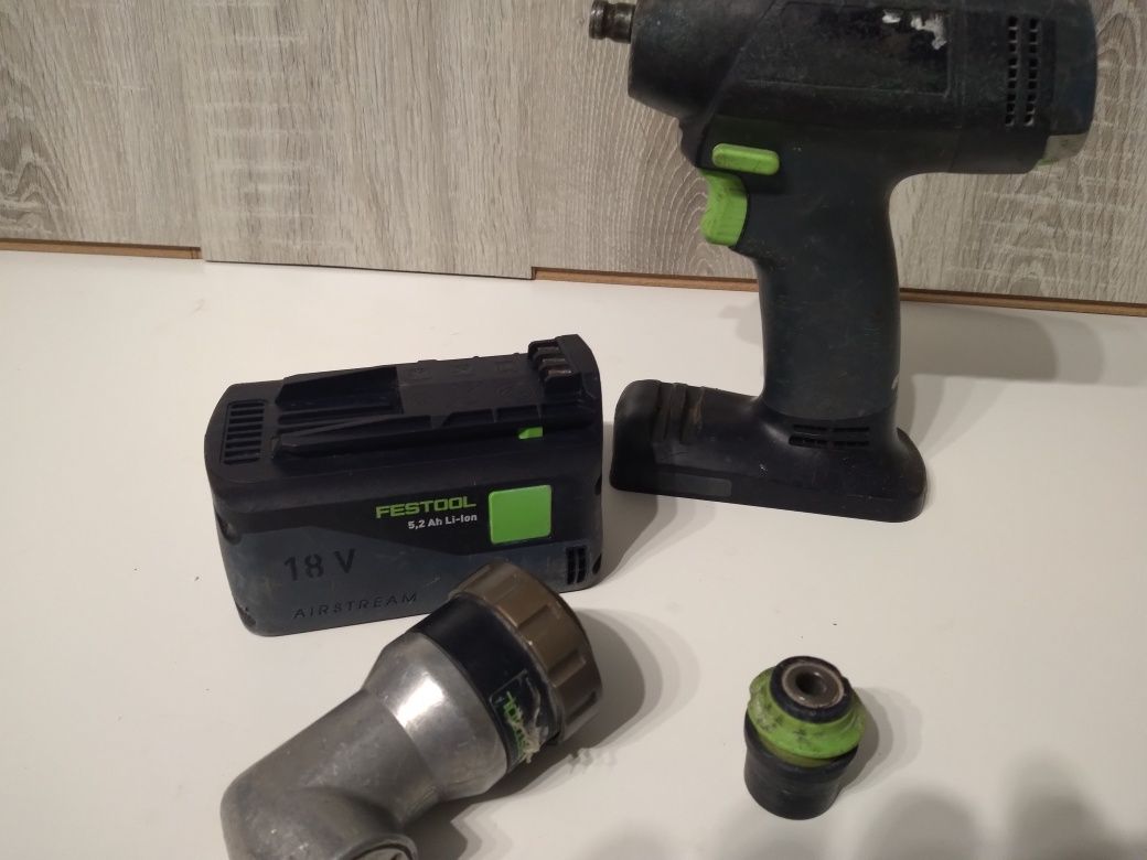 Festool T15 TXS z główka katiwa Alu 18v 5.2ah