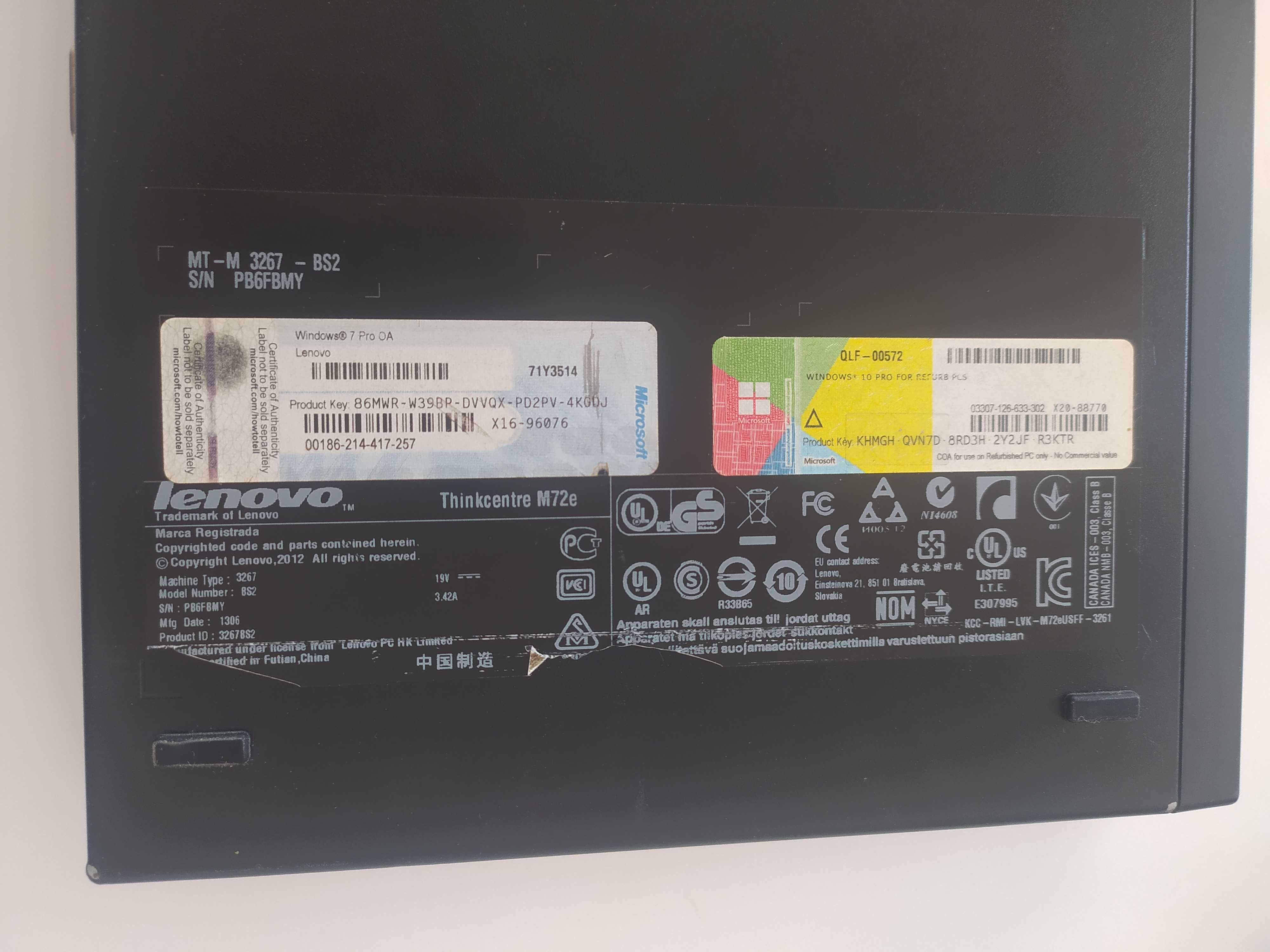 Mini Pc Lenovo M72 e Router AP xiaomi R1C