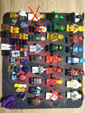 Lego Ninjago минифигурки, аксессуары,детали