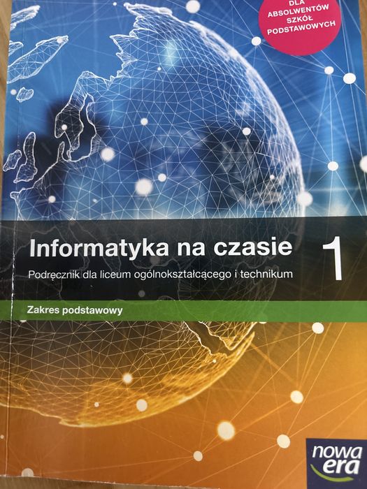 Informatyka na czasie 1 Nowa era