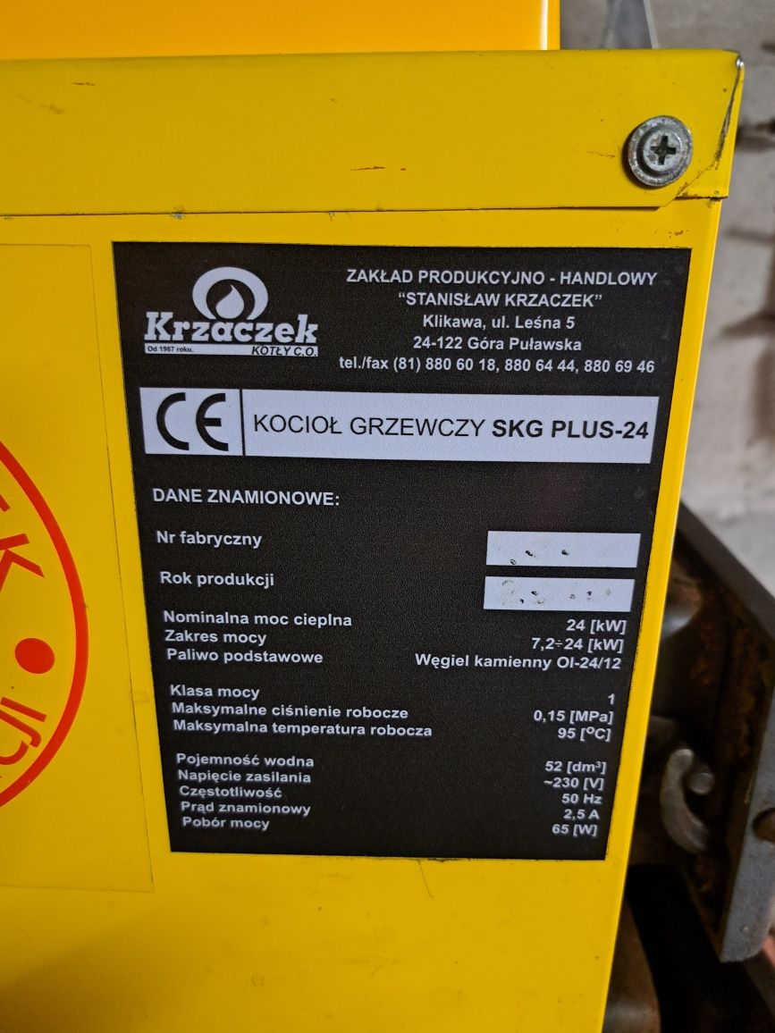 Piec Krzaczek 24kw