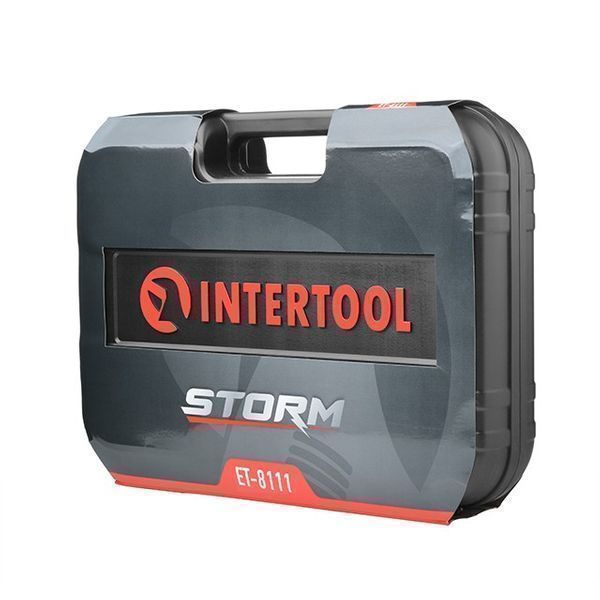 Наборы инструментов INTERTOOL 111 ед. STORM ET-8111 набір Інструментів