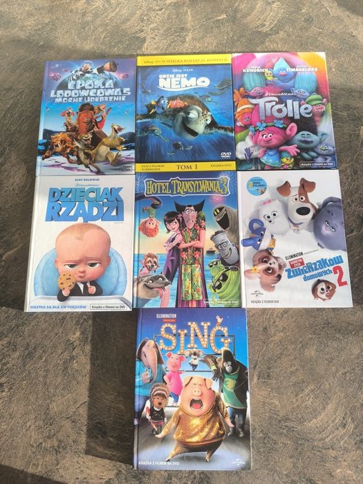 Bajki DVD + książka
