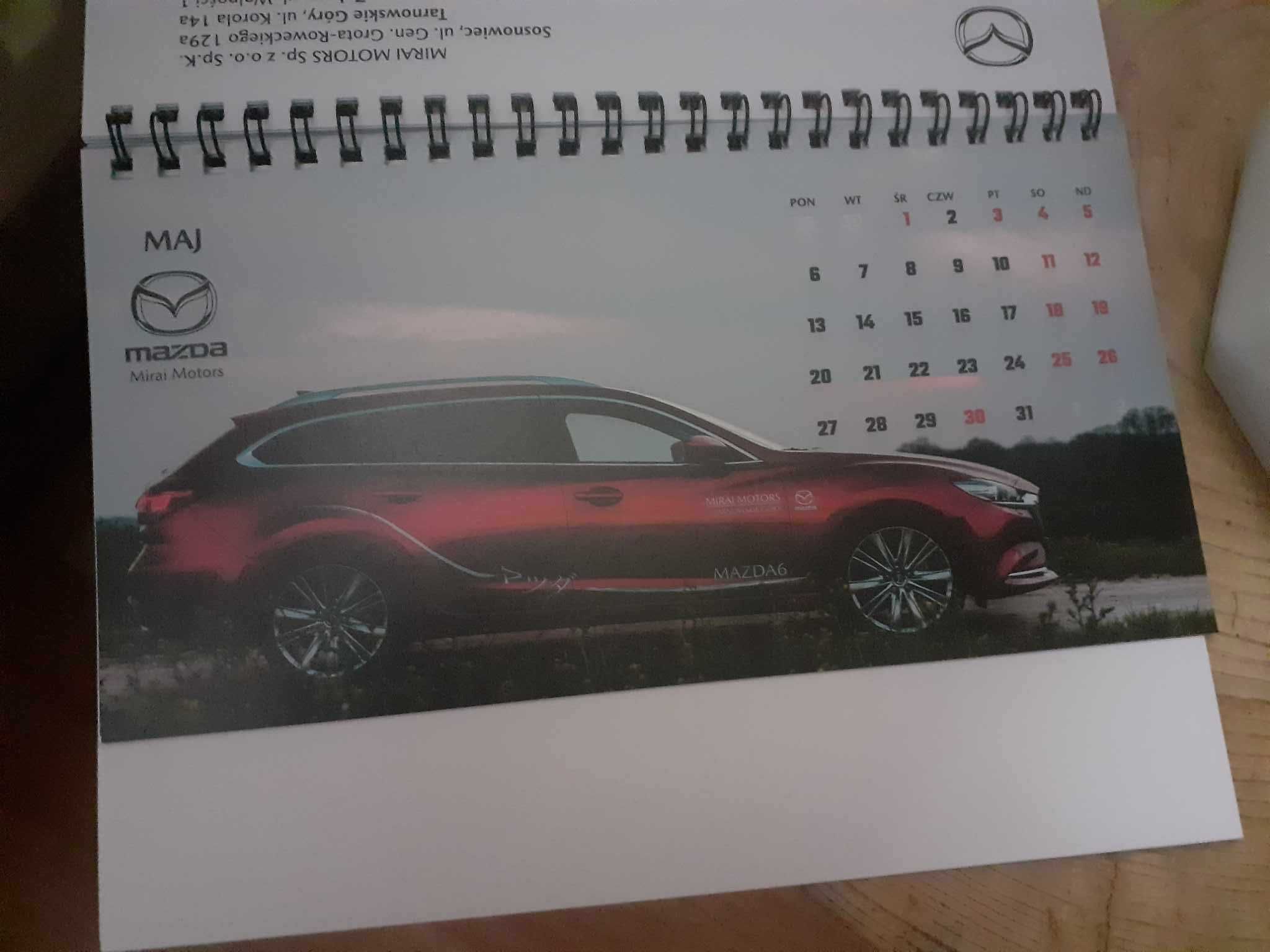 Kalendarz Mazda-2024