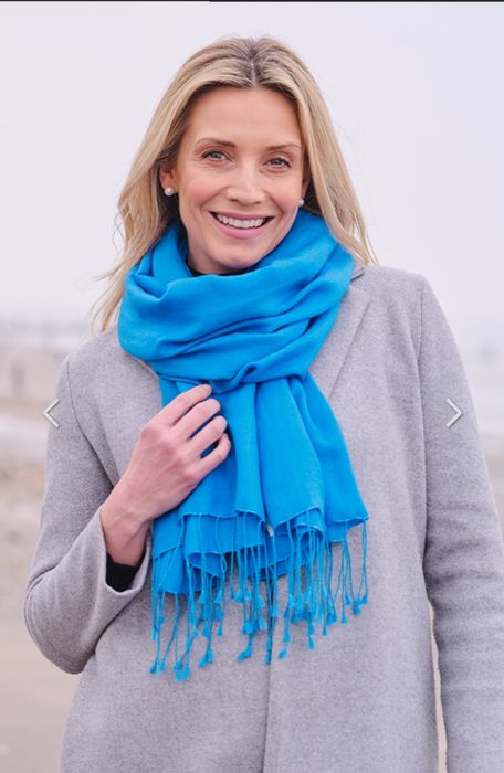 Шарф шерсть шёлк, Непал, палантин, платок