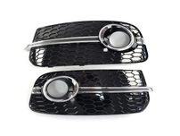 Решітки в бампер Chrome Black на Audi Q5 8R 2012-2016