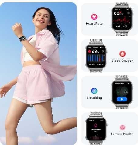 Zegarek Damski Smart Watch FITONME 1.83