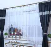 Firana 400x180 Firany Gotowe do pokoju salonu kuchni