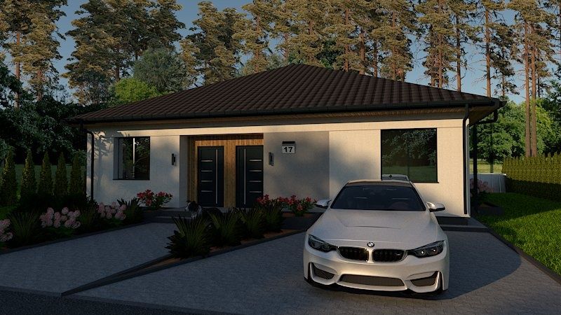 #Dom Na Skraju Lasu# W Trakcie Budowy# Jamielnik#