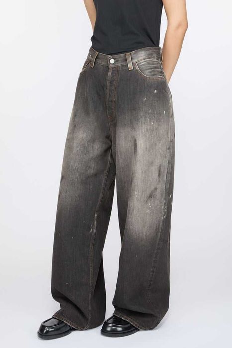 Джинси Acne Studios Super Baggy Fit Jeans Black