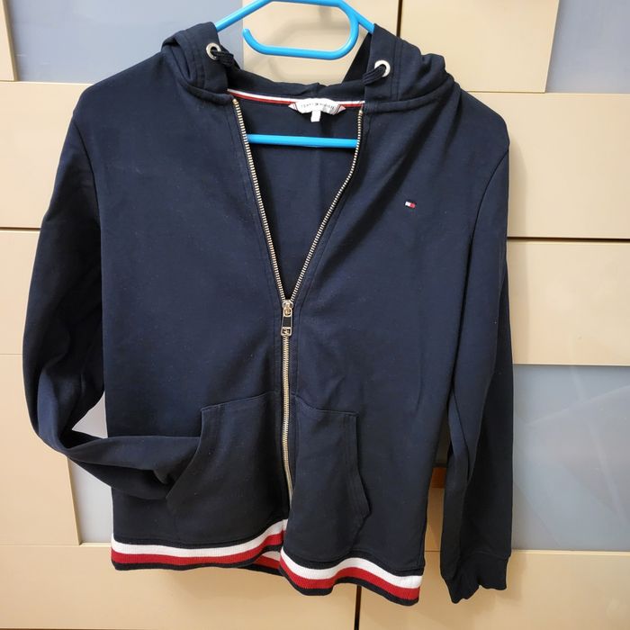 Bluza na zamek, rozpinana z kapturem Tommy Hilfiger