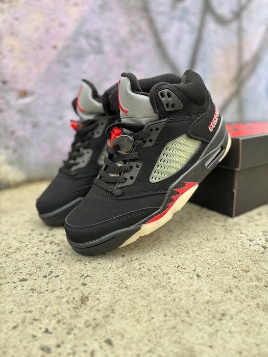 Кросівки чоловічі Nike Air Jordan 5 Off Noir Gore-tex 38-45розмір