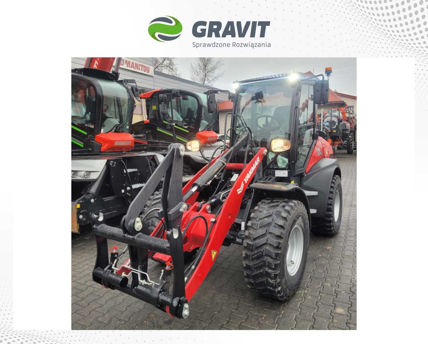 Ładowarka przegubowa Yanmar V7-HW od Autoryzowanego Dealera - GRAVIT