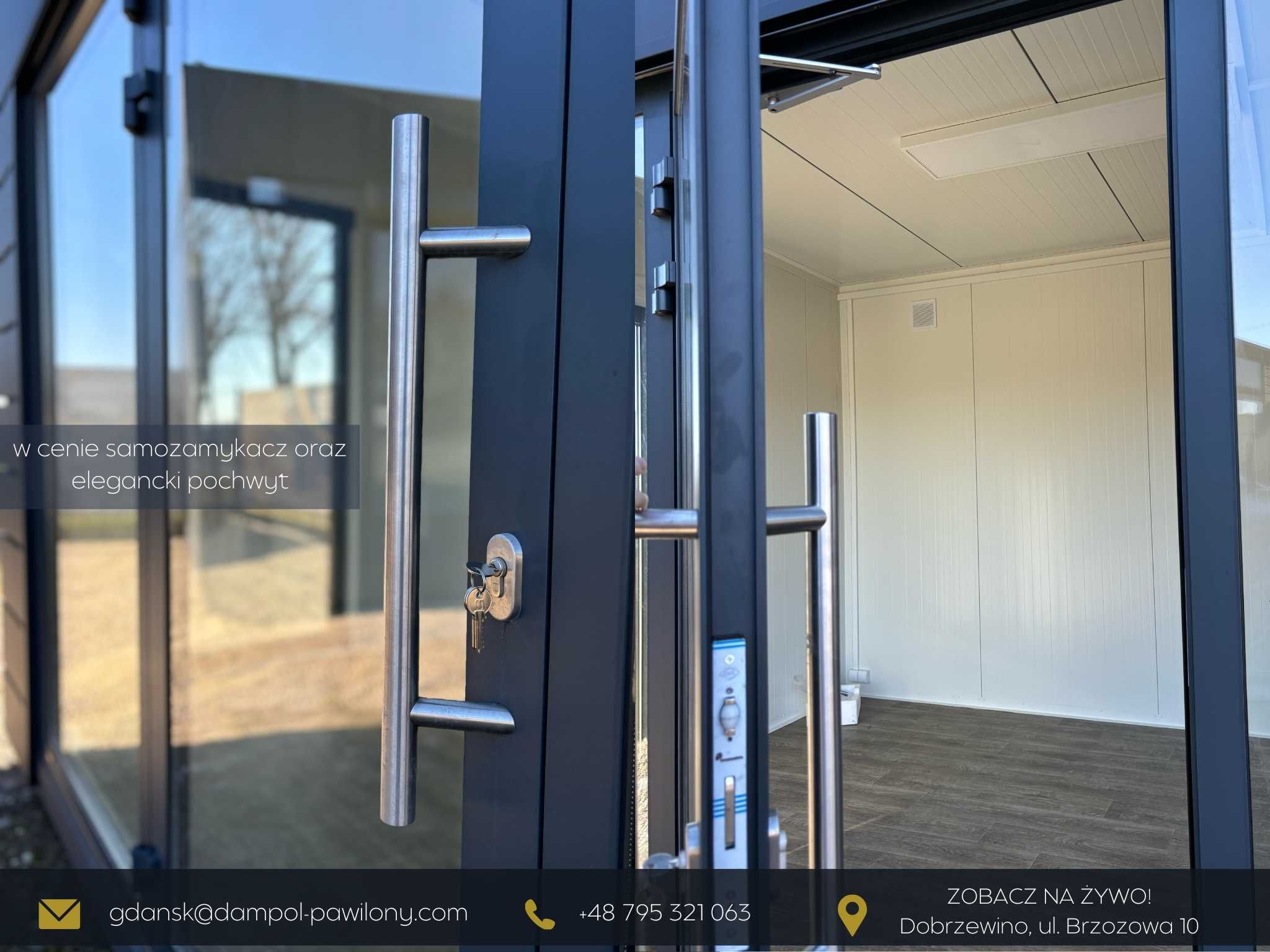 kontener biurowy 21m2 7x3m/ sklep, domek letniskowy, gastro, kiosk